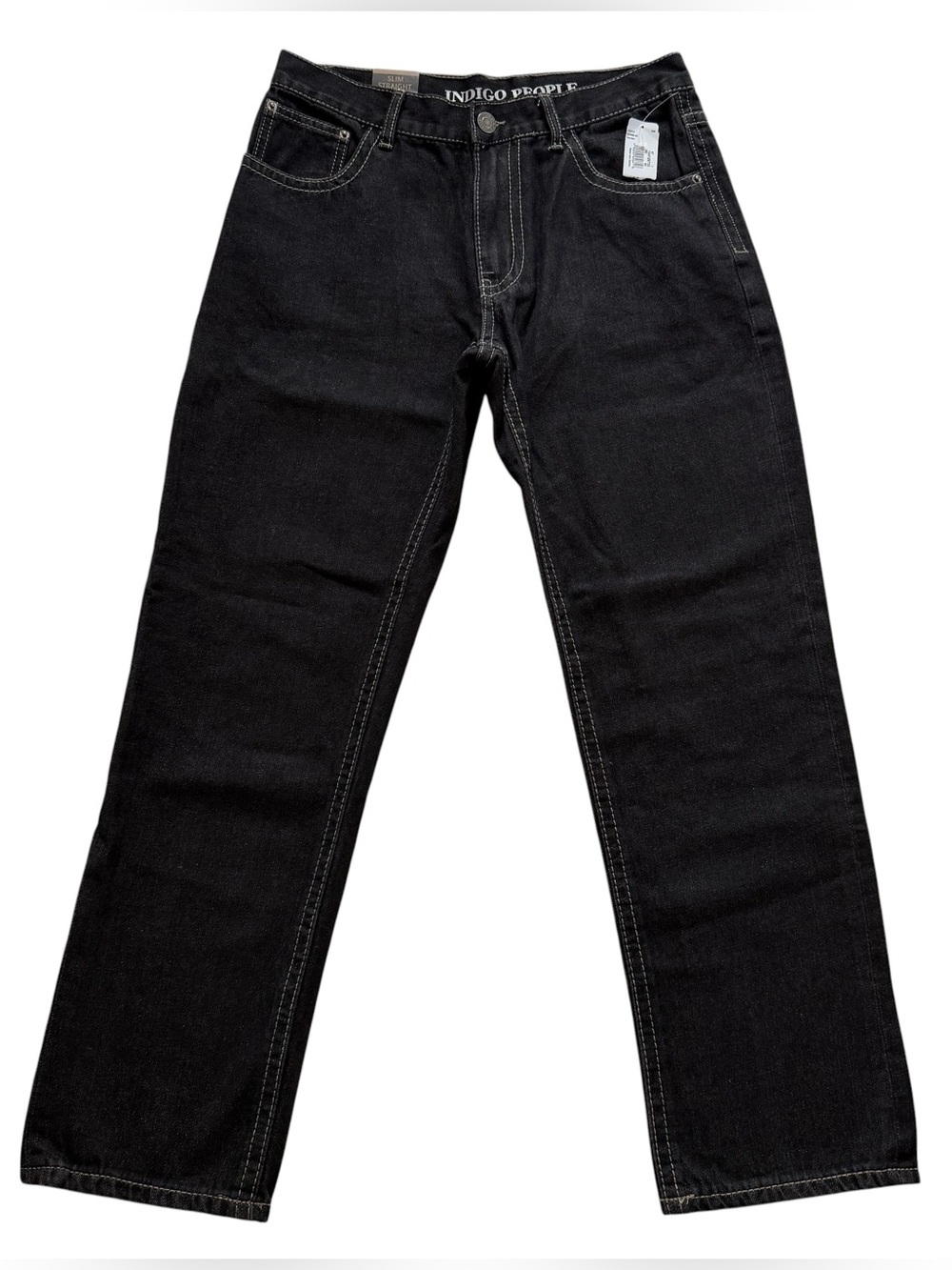 NWT Indigo People by Levi’s Men’s Slim Straight Dark Wash Jeans Size W34 / L30